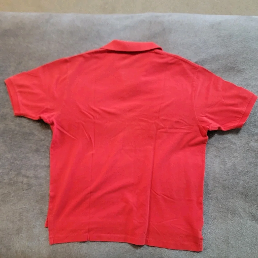 Polo by Ralph Lauren Men's Red Short Sleeve Polo Size XL